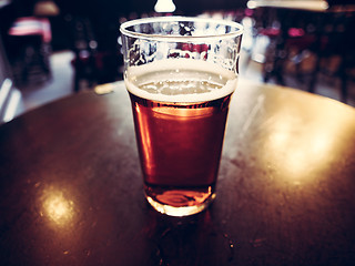 Image showing Pint of beer