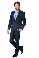 Image showing Confident relaxed business executive