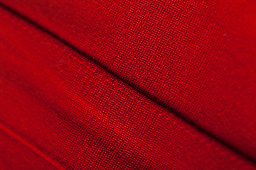 Image showing Abstract background of luxurious red fabric