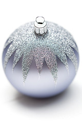 Image showing Glittery Christmas ornament ball