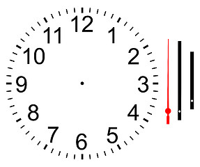 Image showing you set the time