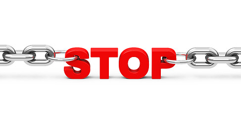 Image showing stop