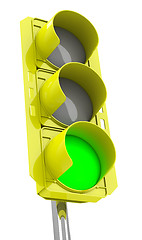 Image showing the traffic light