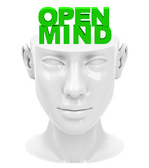 Image showing open mind