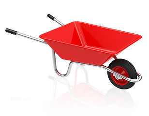 Image showing the wheelbarrow