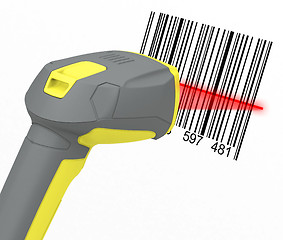 Image showing barcode reader