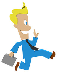 Image showing happy businessman