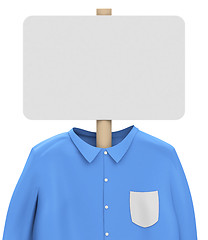 Image showing shirt and whiteboard