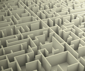 Image showing the maze