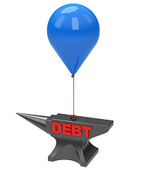 Image showing get out of debt