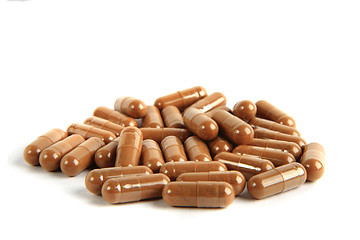 Image showing brown pills 