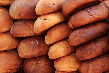 Image showing czech breads as nice food background