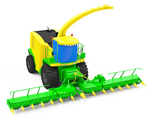 Image showing the mowing machine