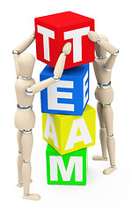 Image showing teamwork