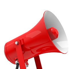 Image showing the red megaphone