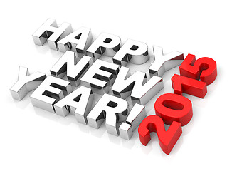 Image showing HAPPY NEW YEAR 2015