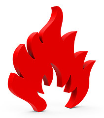 Image showing the flame