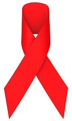 Image showing the red ribbon