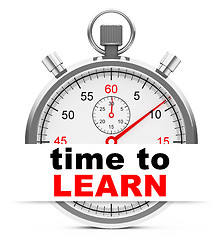 Image showing time to learn