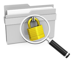 Image showing data security