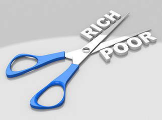 Image showing gap between rich and poor