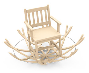 Image showing special rocking chair
