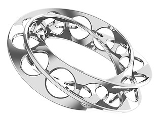 Image showing endless metal ring