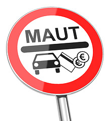 Image showing car toll