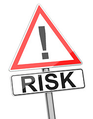 Image showing RISK!