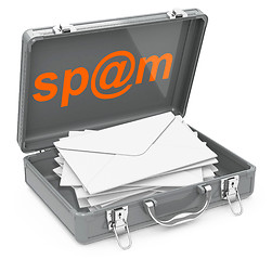 Image showing spam mails