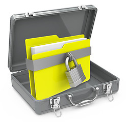 Image showing the secure folder