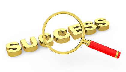 Image showing success analysis