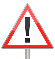 Image showing the exclamation mark sign