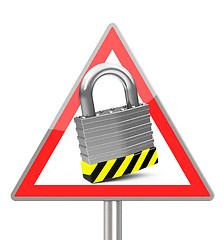 Image showing the padlock