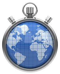 Image showing the world stopwatch