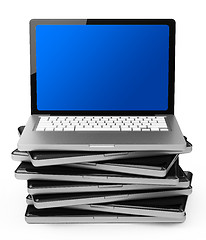 Image showing the laptop stack