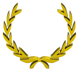 Image showing the laurel wreath