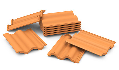 Image showing roof tiles