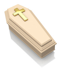 Image showing the casket