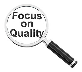 Image showing focus on quality