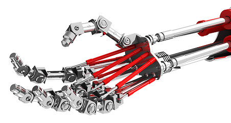 Image showing the robotic hand