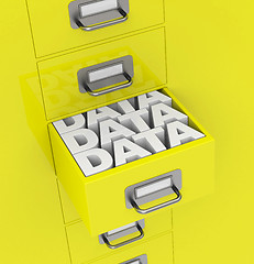 Image showing data storage