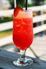 Image showing Strawberry daiquiri