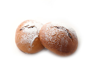 Image showing buns with jam