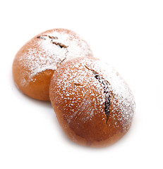 Image showing buns with jam