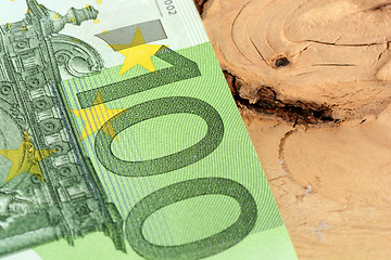 Image showing New euro banknotes