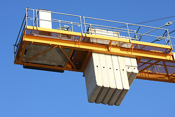 Image showing Crane platforme