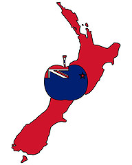 Image showing New Zealand apple