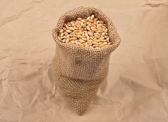 Image showing Cereal bag on kraft paper