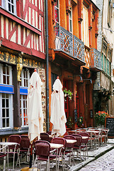 Image showing Street in Rennes